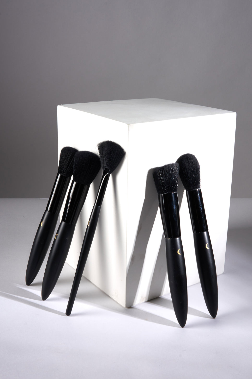 UMBRA Deluxe Makeup Brush FACE SET (5pcs + Standing Pouch)